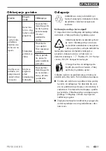 Предварительный просмотр 47 страницы Parkside PDSS 310 B5 Original Instructions Manual