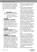 Preview for 8 page of Parkside PDSS 400 A1 Operation And Safety Notes