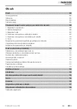 Preview for 95 page of Parkside PDSSAP 20-Li B3 Instructions Manual