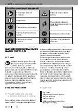 Предварительный просмотр 52 страницы Parkside PDST 10 A2 Operation And Safety Notes Translation Of The Original Instructions