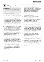 Предварительный просмотр 6 страницы Parkside PDST 10 B3 Translation Of The Original Instructions