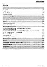 Preview for 74 page of Parkside PDST 10 B3 Translation Of The Original Instructions