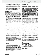 Предварительный просмотр 19 страницы Parkside PDT 40 B2 Operation And Safety Notes