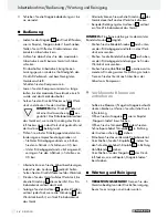 Предварительный просмотр 26 страницы Parkside PDT 40 B2 Operation And Safety Notes