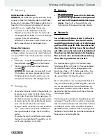 Предварительный просмотр 27 страницы Parkside PDT 40 B2 Operation And Safety Notes