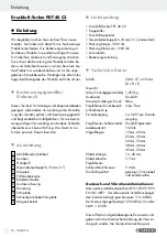 Preview for 30 page of Parkside PDT 40 C2 Operation And Safety Notes