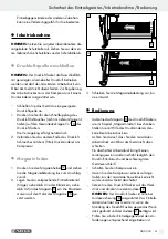 Preview for 33 page of Parkside PDT 40 C2 Operation And Safety Notes