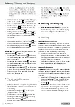 Preview for 34 page of Parkside PDT 40 C2 Operation And Safety Notes