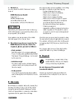 Preview for 11 page of Parkside PDT 40 D3 Operation And Safety Notes