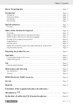 Preview for 5 page of Parkside PDT 40 E4 Operation And Safety Instructions