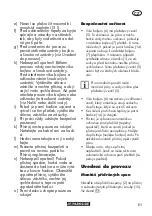 Предварительный просмотр 61 страницы Parkside PDTA 5 A1 Translation Of The Original Instructions