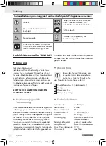 Preview for 6 page of Parkside PDWS 8 A1 Operation And Safety Notes