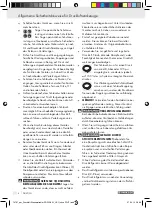 Preview for 8 page of Parkside PDWS 8 A1 Operation And Safety Notes