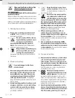 Предварительный просмотр 6 страницы Parkside PEBH 1010 -  2 Operation And Safety Notes