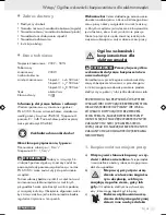 Предварительный просмотр 14 страницы Parkside PEC 200 SE -  4 Operation And Safety Notes