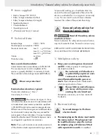 Preview for 5 page of Parkside PEC 200 SE -  6 Operation And Safety Notes