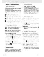 Preview for 8 page of Parkside PEC 200 SE -  6 Operation And Safety Notes