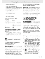 Preview for 13 page of Parkside PEC 200 SE -  6 Operation And Safety Notes