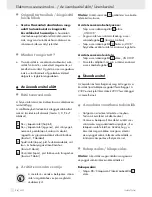 Preview for 24 page of Parkside PEC 200 SE -  6 Operation And Safety Notes