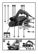 Предварительный просмотр 3 страницы Parkside PEH 30 A1 ELECTRIC PLANER Operation And Safety Notes