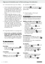 Preview for 10 page of Parkside PEH 30 A1 ELECTRIC PLANER Operation And Safety Notes