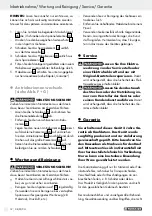 Предварительный просмотр 12 страницы Parkside PEH 30 A1 ELECTRIC PLANER Operation And Safety Notes