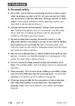 Preview for 9 page of Parkside PEPS 3 A1 Original Instructions Manual