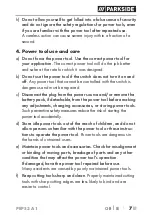 Preview for 10 page of Parkside PEPS 3 A1 Original Instructions Manual