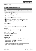 Preview for 12 page of Parkside PEPS 3 A1 Original Instructions Manual