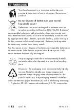 Preview for 15 page of Parkside PEPS 3 A1 Original Instructions Manual