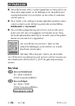 Preview for 79 page of Parkside PEPS 3 A1 Original Instructions Manual