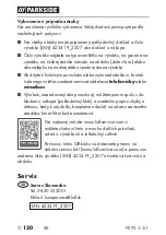 Preview for 133 page of Parkside PEPS 3 A1 Original Instructions Manual