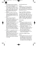 Preview for 8 page of Parkside PESG 120 A1 Operation And Safety Notes