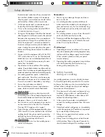 Предварительный просмотр 8 страницы Parkside PESG 120 B2 Assembly, Operating And Safety Instructions