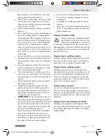 Preview for 9 page of Parkside PESG 120 B2 Assembly, Operating And Safety Instructions