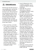 Preview for 8 page of Parkside PESG 120 B3 Assembly, Operating And Safety Instructions, Translation Of The Original Instructions