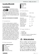 Preview for 21 page of Parkside PESG 120 B3 Assembly, Operating And Safety Instructions, Translation Of The Original Instructions