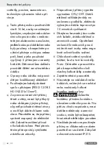 Preview for 62 page of Parkside PESG 120 B3 Assembly, Operating And Safety Instructions, Translation Of The Original Instructions