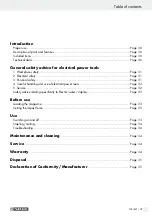 Предварительный просмотр 29 страницы Parkside PET 25 A1 Operation And Safety Notes Translation Of Original Operation Manual