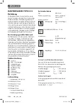 Предварительный просмотр 5 страницы Parkside PET 25 C2 Translation Of The Original Instructions