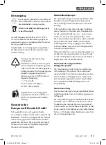 Preview for 10 page of Parkside PET 25 C2 Translation Of The Original Instructions