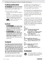 Предварительный просмотр 43 страницы Parkside PEXS 270 A1 -  3 Operation And Safety Notes