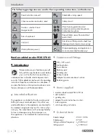 Preview for 5 page of Parkside PEXS 270 A1 -  4 Operation And Safety Notes