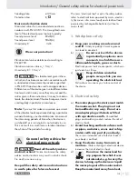 Preview for 6 page of Parkside PEXS 270 A1 -  4 Operation And Safety Notes