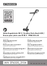 Parkside PFBA 20-Li A1 Original Instructions Manual preview