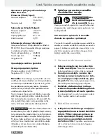 Предварительный просмотр 51 страницы Parkside PFBS 10.8 A1 Operation And Safety Notes