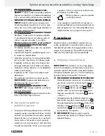 Preview for 57 page of Parkside PFBS 10.8 A1 Operation And Safety Notes