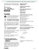 Preview for 89 page of Parkside PFBS 10.8 A1 Operation And Safety Notes