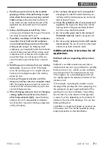 Preview for 10 page of Parkside PFBS 12 B2 Instructions Manual