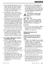 Preview for 8 page of Parkside PFBS 12 B4 Translation Of The Original Instructions